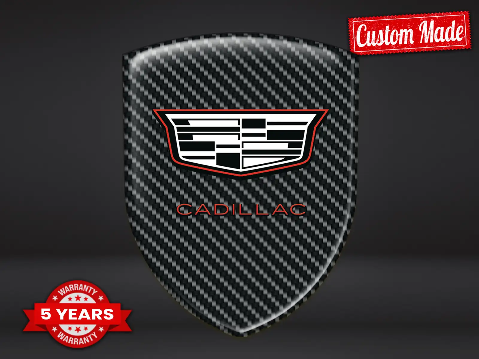 Cadillac Domes Emblem Stil Tuning Limited Racing Logo ST